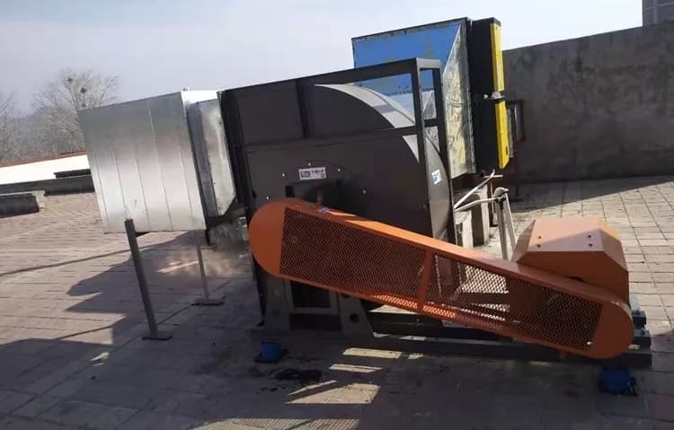 油烟净化专用风机 改造后3 油烟净化专用风机 改造后3